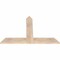 Ekena Millwork Portland Smooth Timber Gable Bracket, Douglas Fir, 48"W x 32"H x 1 1/2"D x 5 1/2"F, 16/12 Pitch GBW048X32X0206POR00SDF - alternate 3